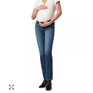 Joe's Jeans The Lara Mid Rise Cigarette
Ankle Maternity Jeans Size 32